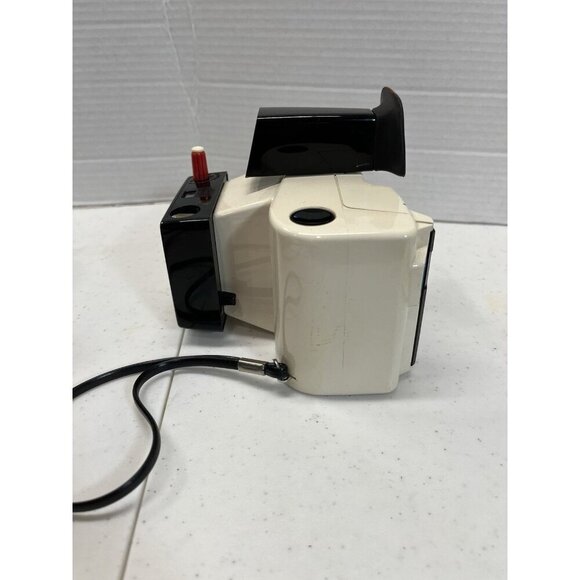 Vintage Swinger Polaroid Land Camera White Model 20 & Black Case NOT TESTED - Picture 14 of 16